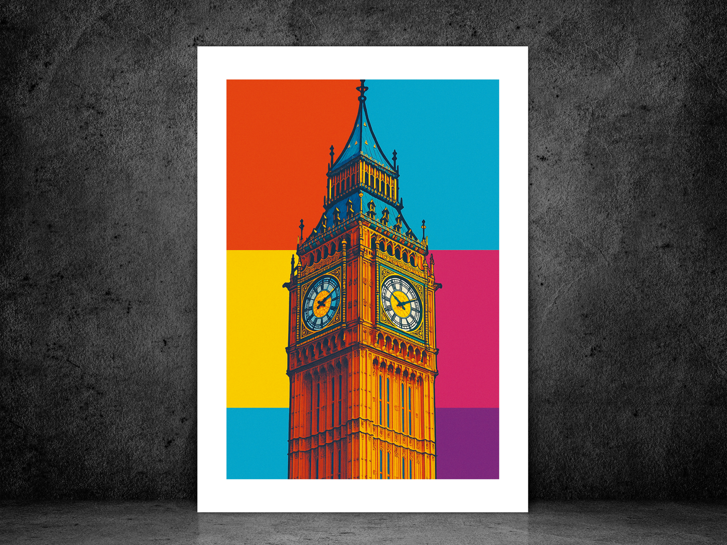Big Ben Pop Art