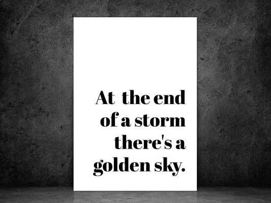 At The End Of A Storm