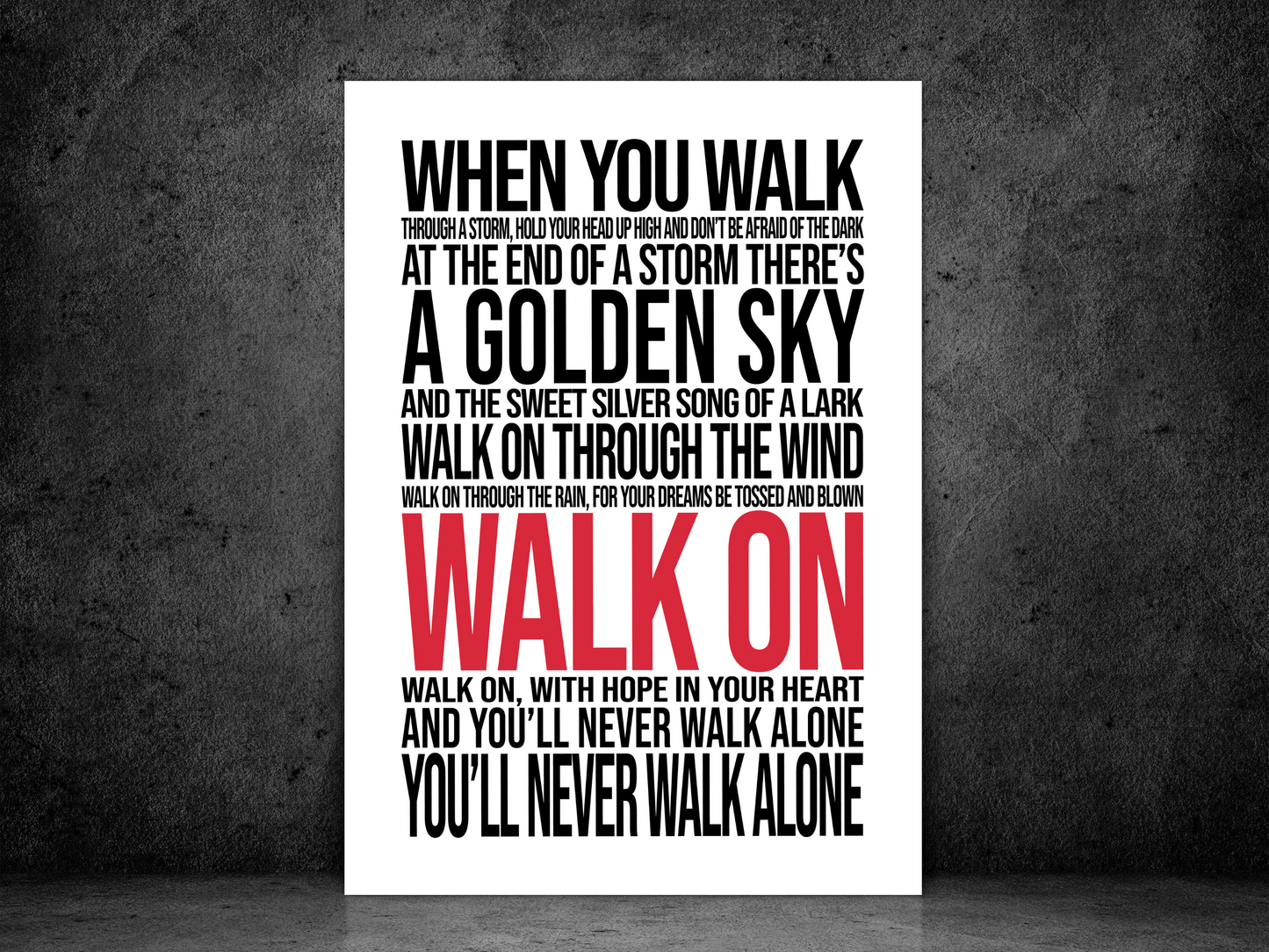 YNWA-Black & Red