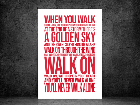 YNWA- Red