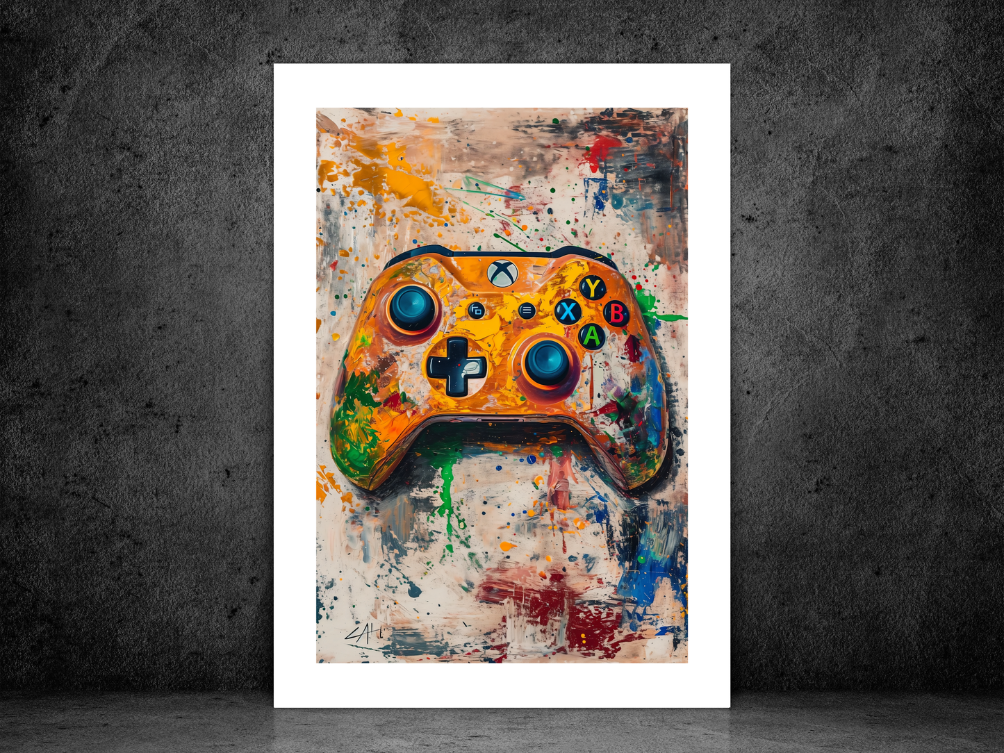 Controller Chaos | Gaming Art