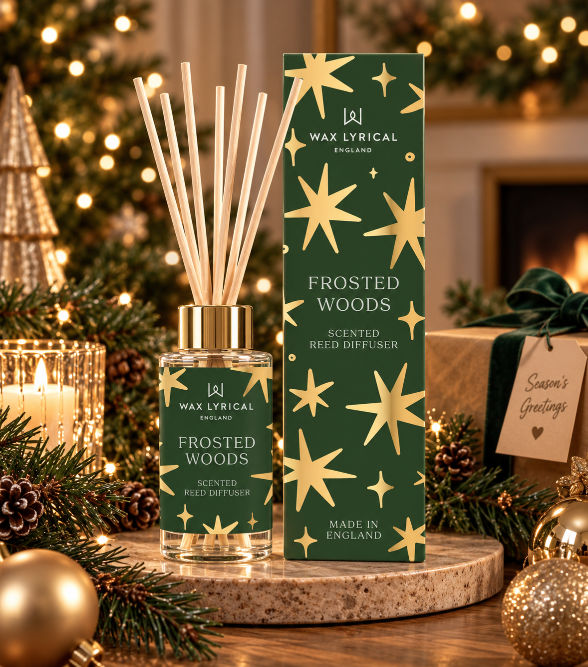 Frosted Woods Reed Diffuser | 100ml