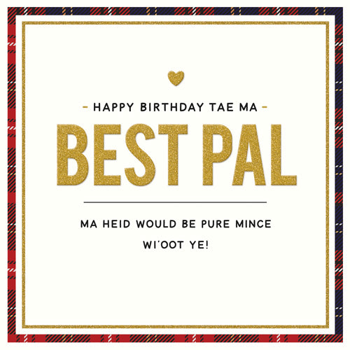 Pure Mince Wi'oot Ye! Happy Birthday Greetings Card