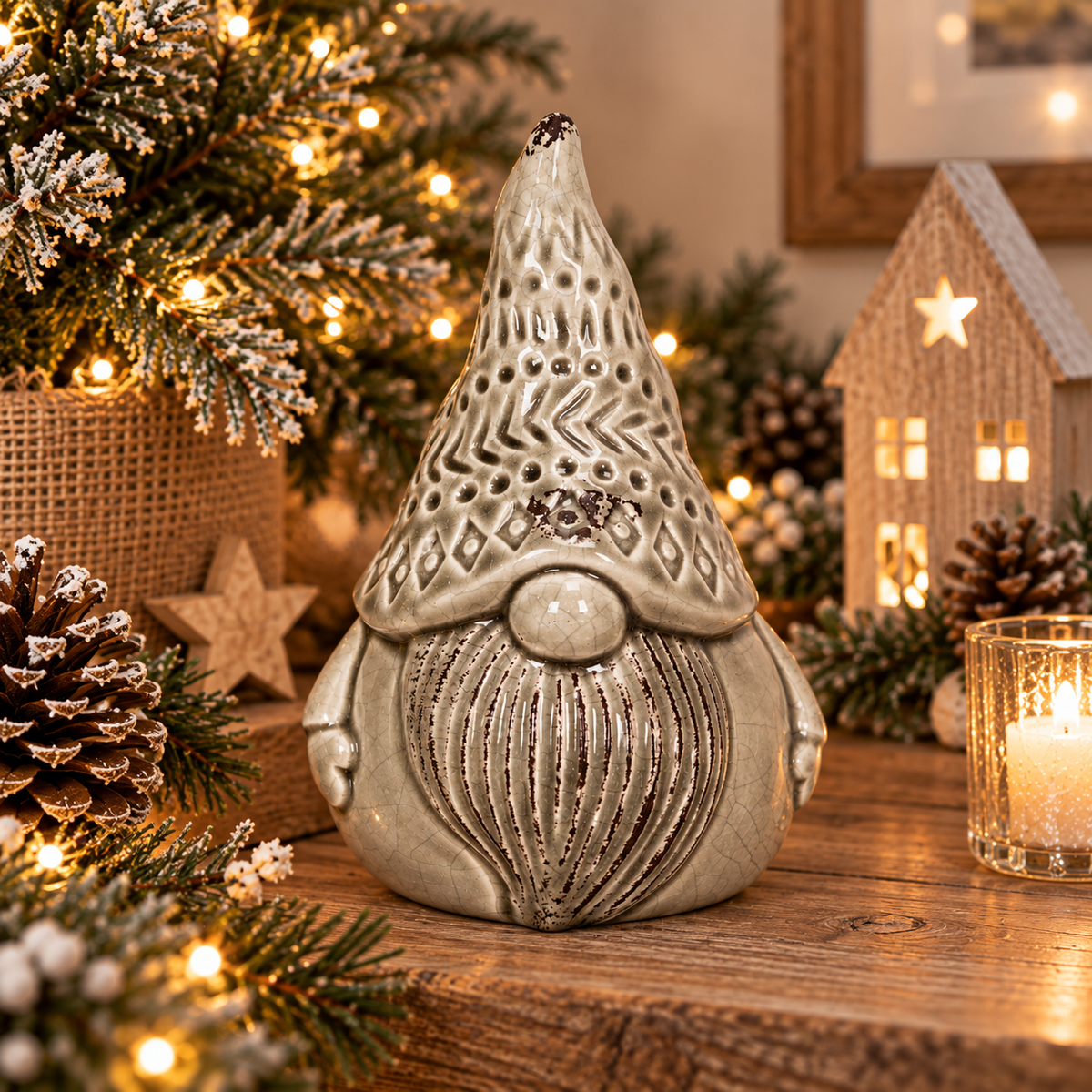 Glazed Gonk Gnome Ornament