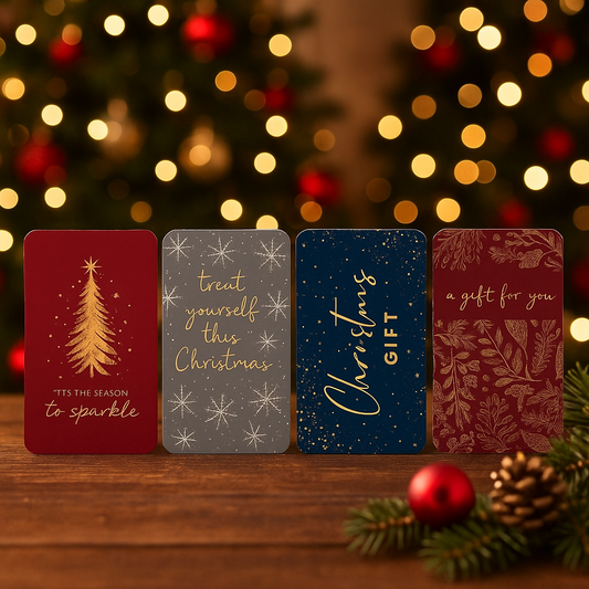 Christmas Contemporary Money Wallets - Pack of 4