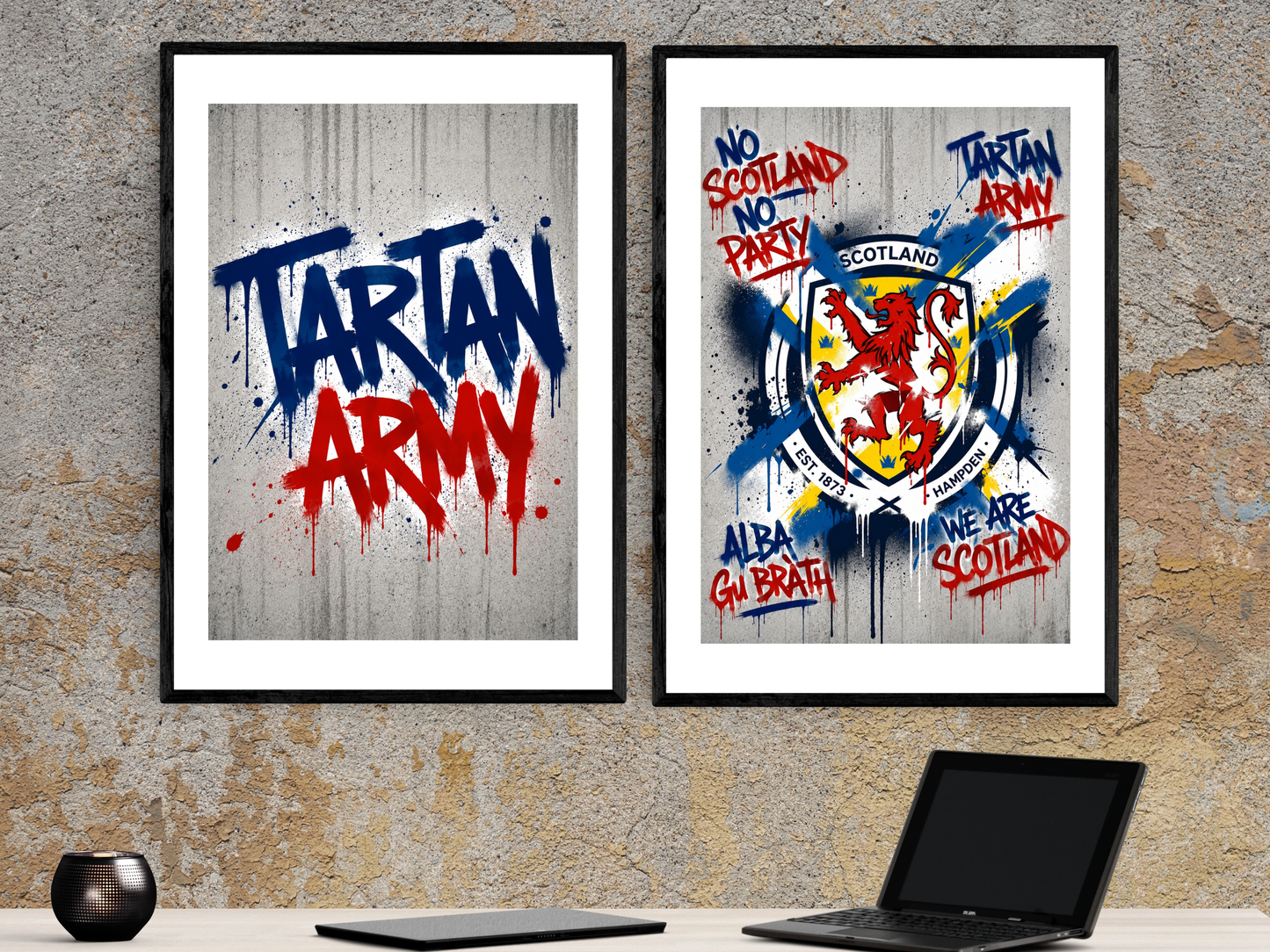 Scotland Football Crest - Graffiti | Scotland Football