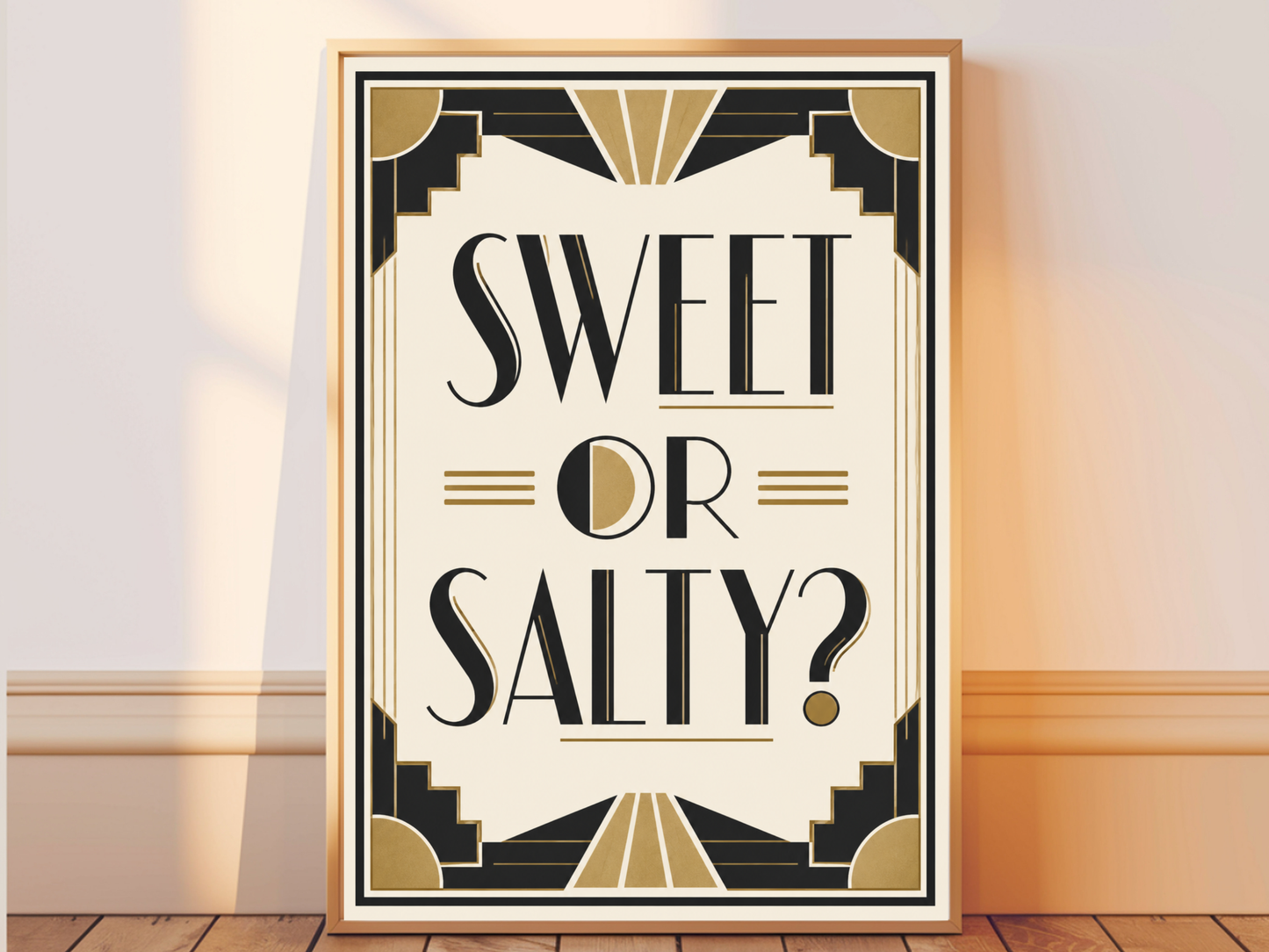Sweet Or Salty? | Art Deco