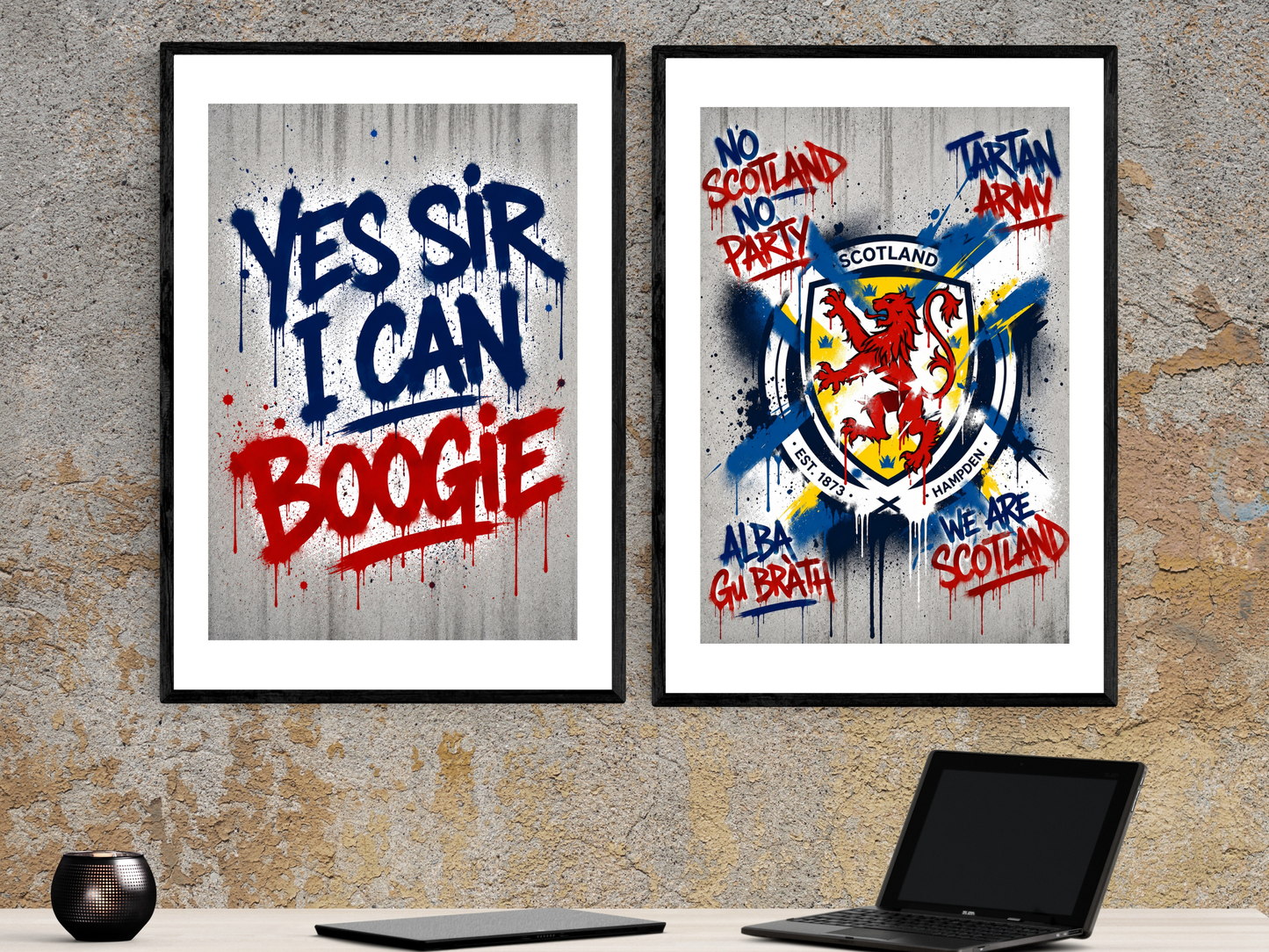 Yes Sir I Can Boogie - Graffiti | Scotland Football