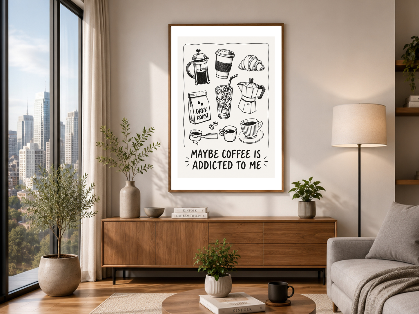 Maybe Coffee Is Addicted To Me