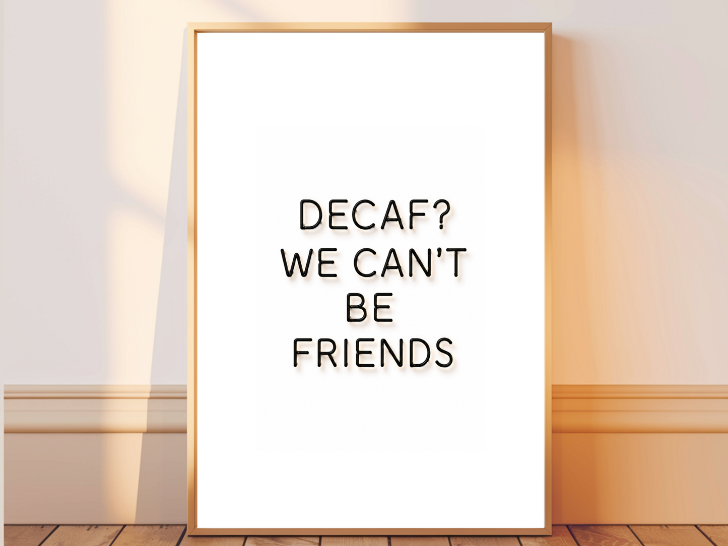 Decaf?