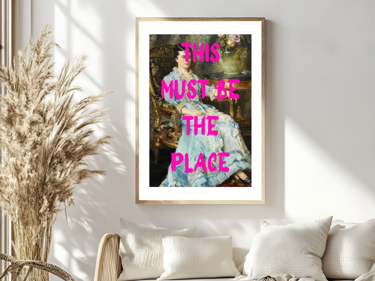 This Must Be The Place Poster Print | Altered Art