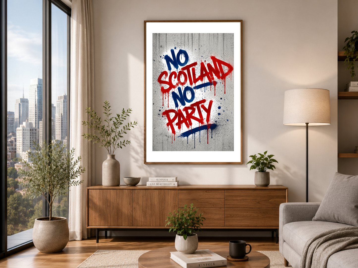No Scotland No Party - Graffiti | Scotland Football