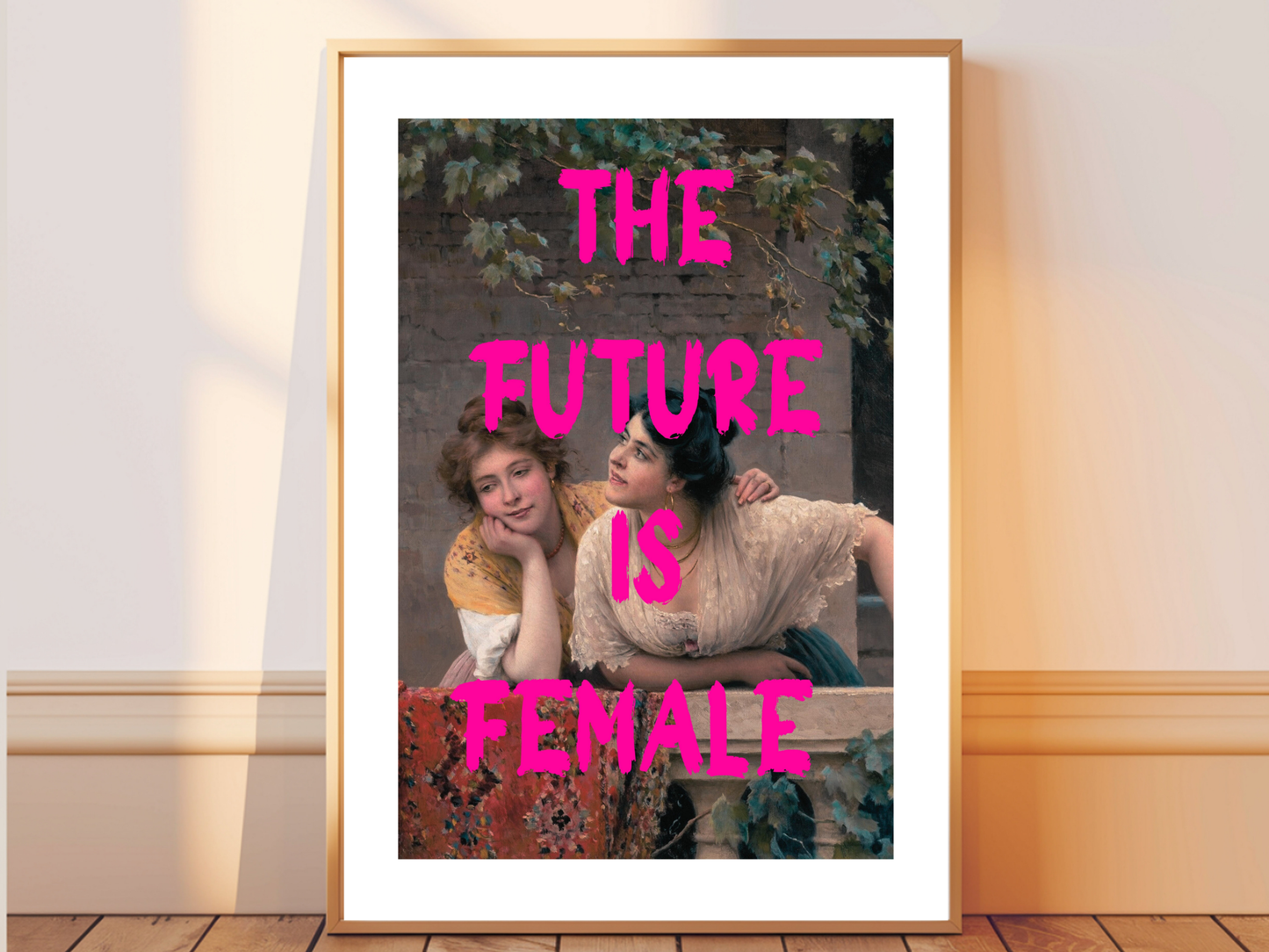 The Future Is Female Poster Print | Altered Art