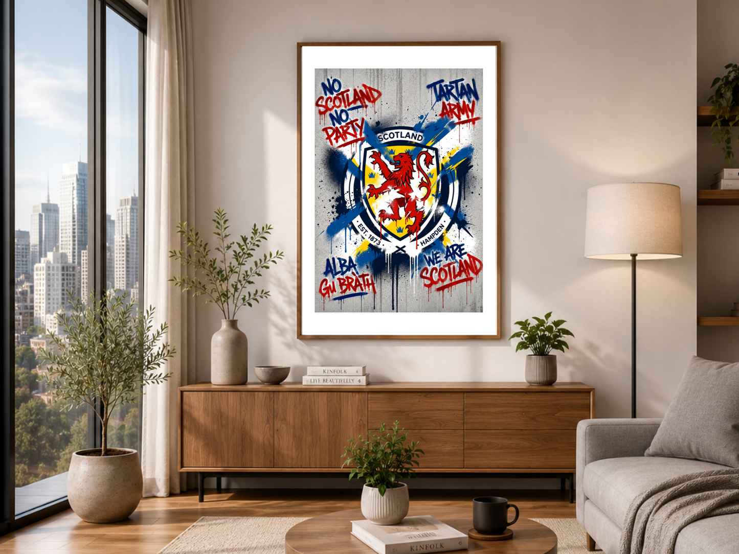 Scotland Football Crest - Graffiti | Scotland Football