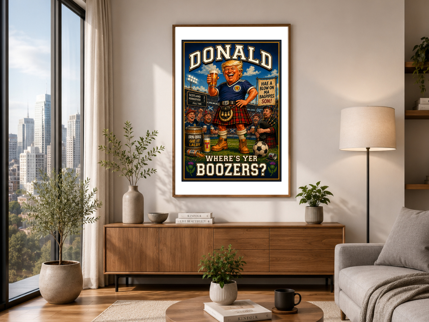 Donald Where's Yer Boozers? | Scotland Football