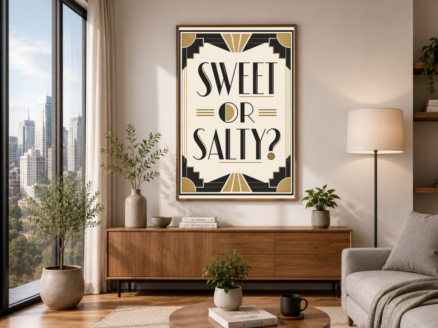 Sweet Or Salty? | Art Deco