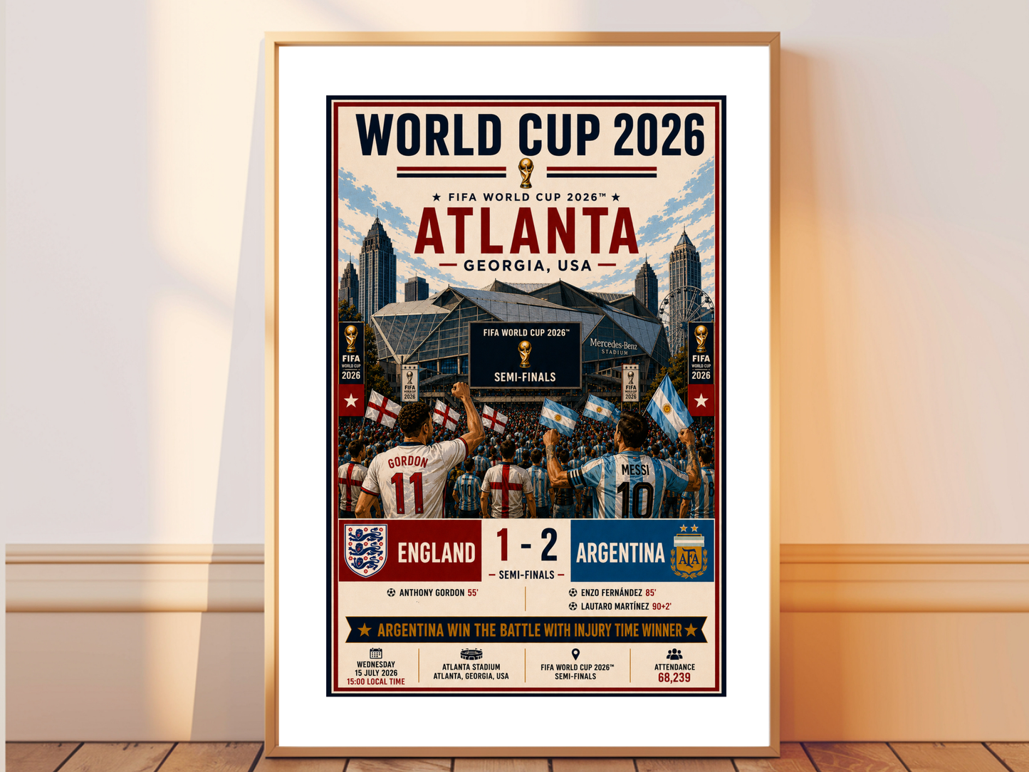 England Argentina World Cup Result | Football