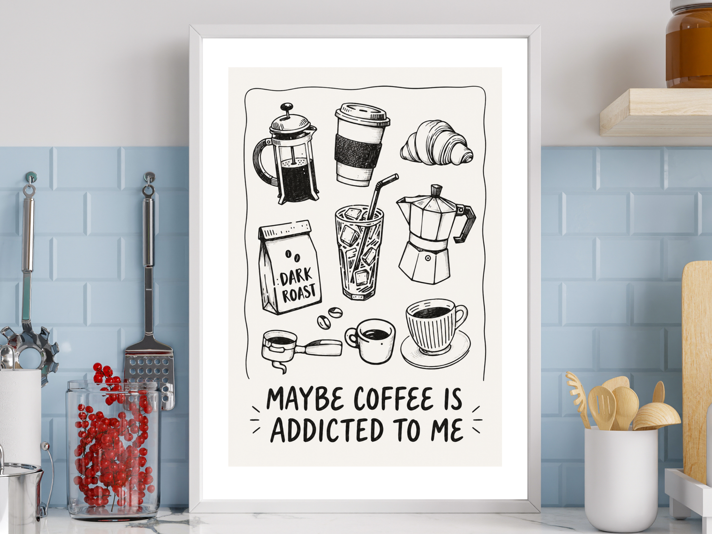 Maybe Coffee Is Addicted To Me