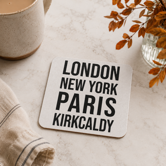 Kirkcaldy Design Coaster
