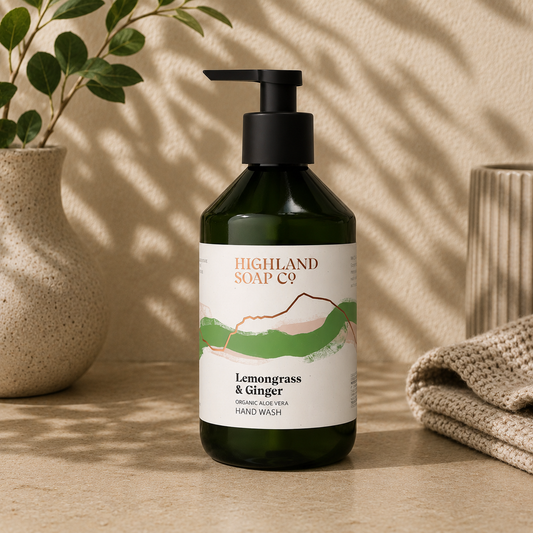 Lemongrass & Ginger Hand Wash | Highland Soap Co. | 300ml