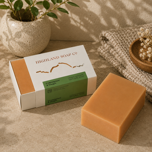 Lemongrass & Ginger | Handmade Soap | Highland Soap Co.