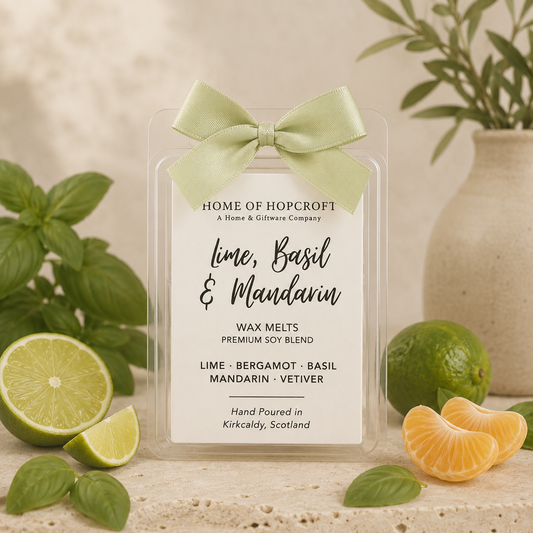 Lime, Basil & Mandarin - Premium Soy Wax Melts
