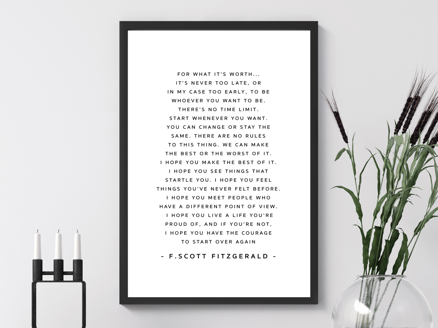 Life - F. Scott Fitzgerald Quote