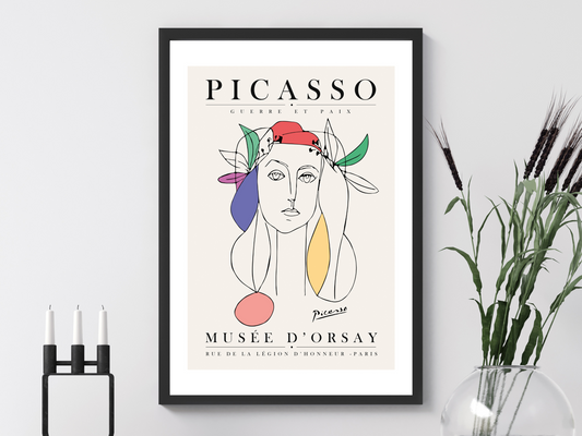 Picasso Iconic Face
