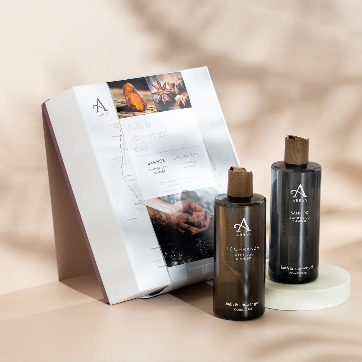Men's Bath & Shower Gel Duo Gift Set | ARRAN Sense of Scotland