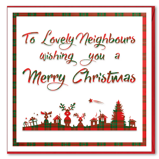 To Lovely Neighbours Card