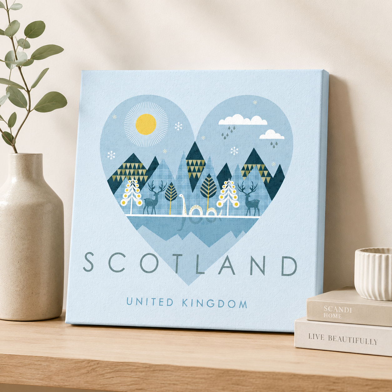 Scotland Mini Canvas
