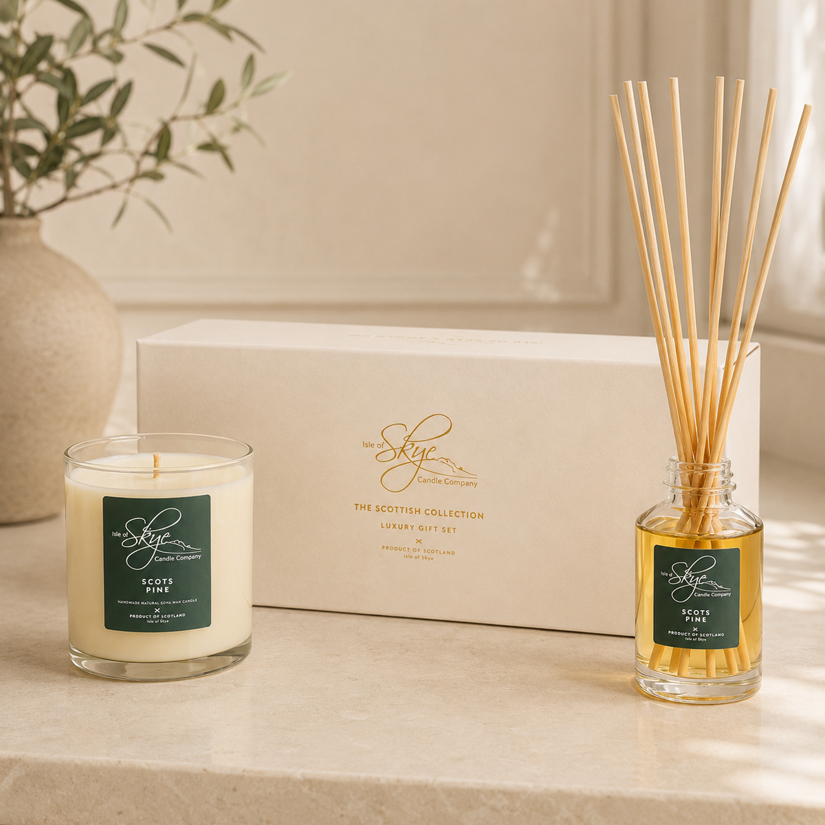 Scots Pine Gift Box -  Isle of Skye Candle Company