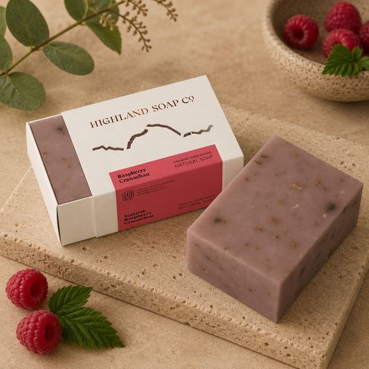 Scottish Raspberry Cranachan | Handmade Soap | Highland Soap Co.