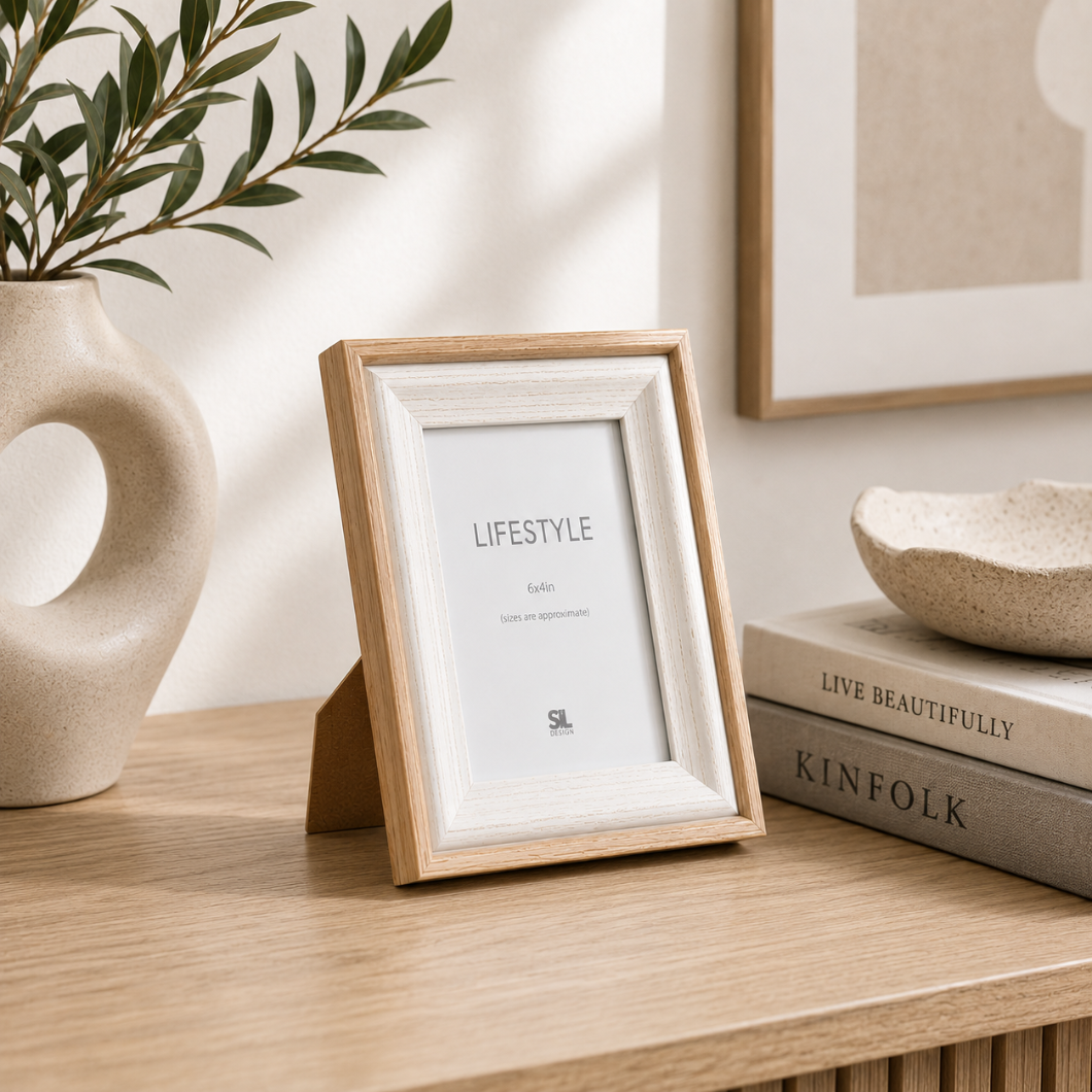 Natural Edge Photo Frame  6x4