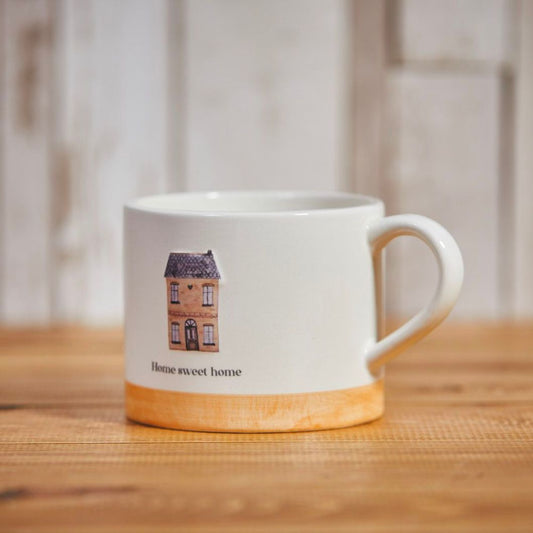 Home Sweet Home Embossed Mug