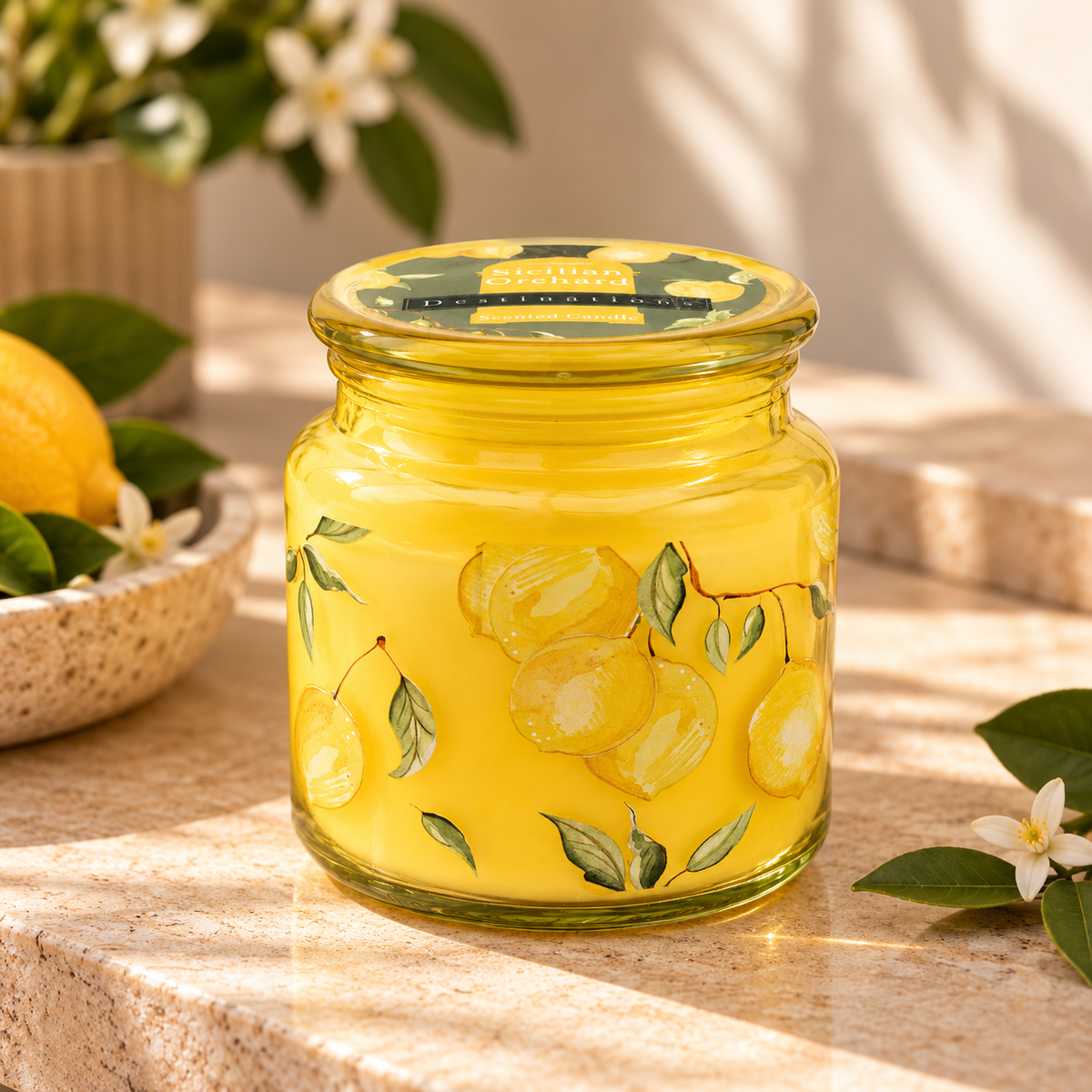 Sicilian Orchard Lemon Grove Jar Candle