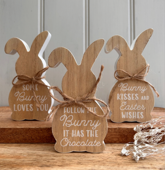 Wooden Bunny String Bow