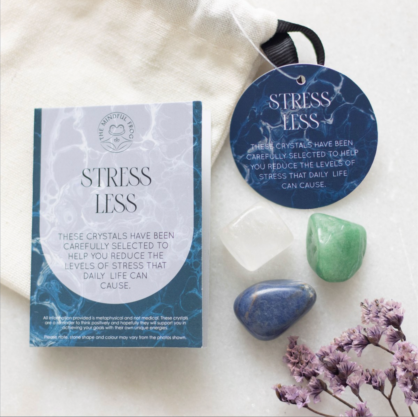 Stress Less Healing Crystal Set