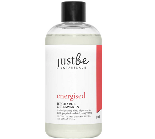 JustBe Botanicals Energised Diffuser Refill