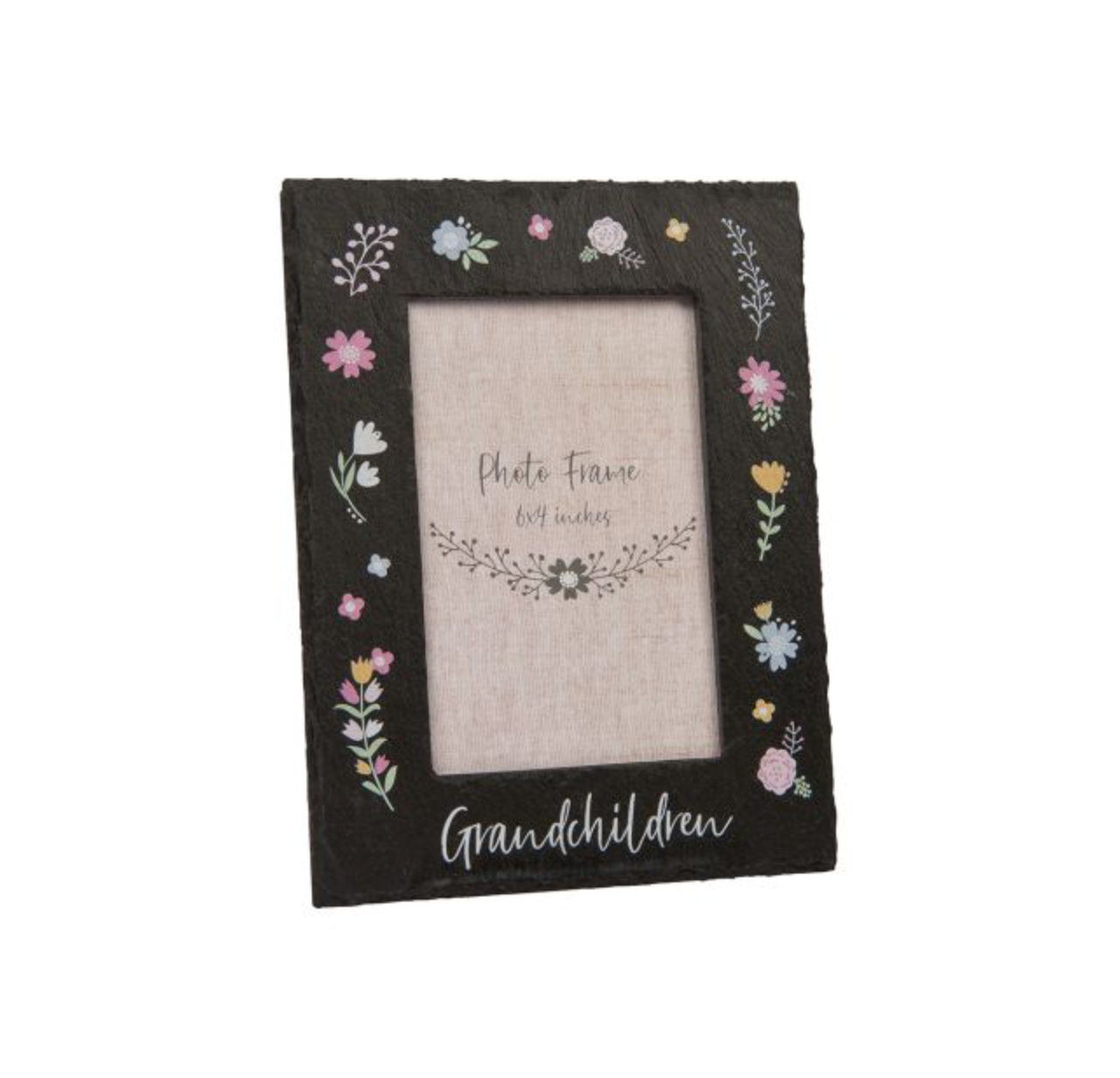 Grandchildren Floral Frame