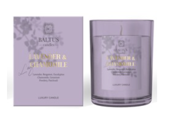 Lavender & Chamomile Boxed Candle