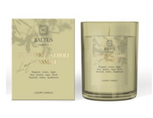 Bergamot, Neroli & Jasmine Boxed Candle