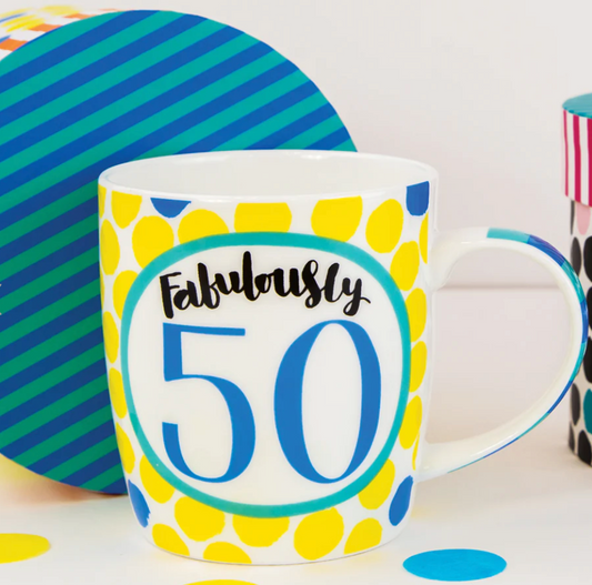 Fabulously 50 Mug