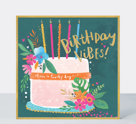 Birthday Vibes Card
