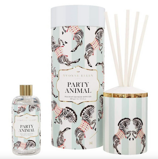 Yvonne Ellen Party Animal Ceramic Reed Diffuser 200ml