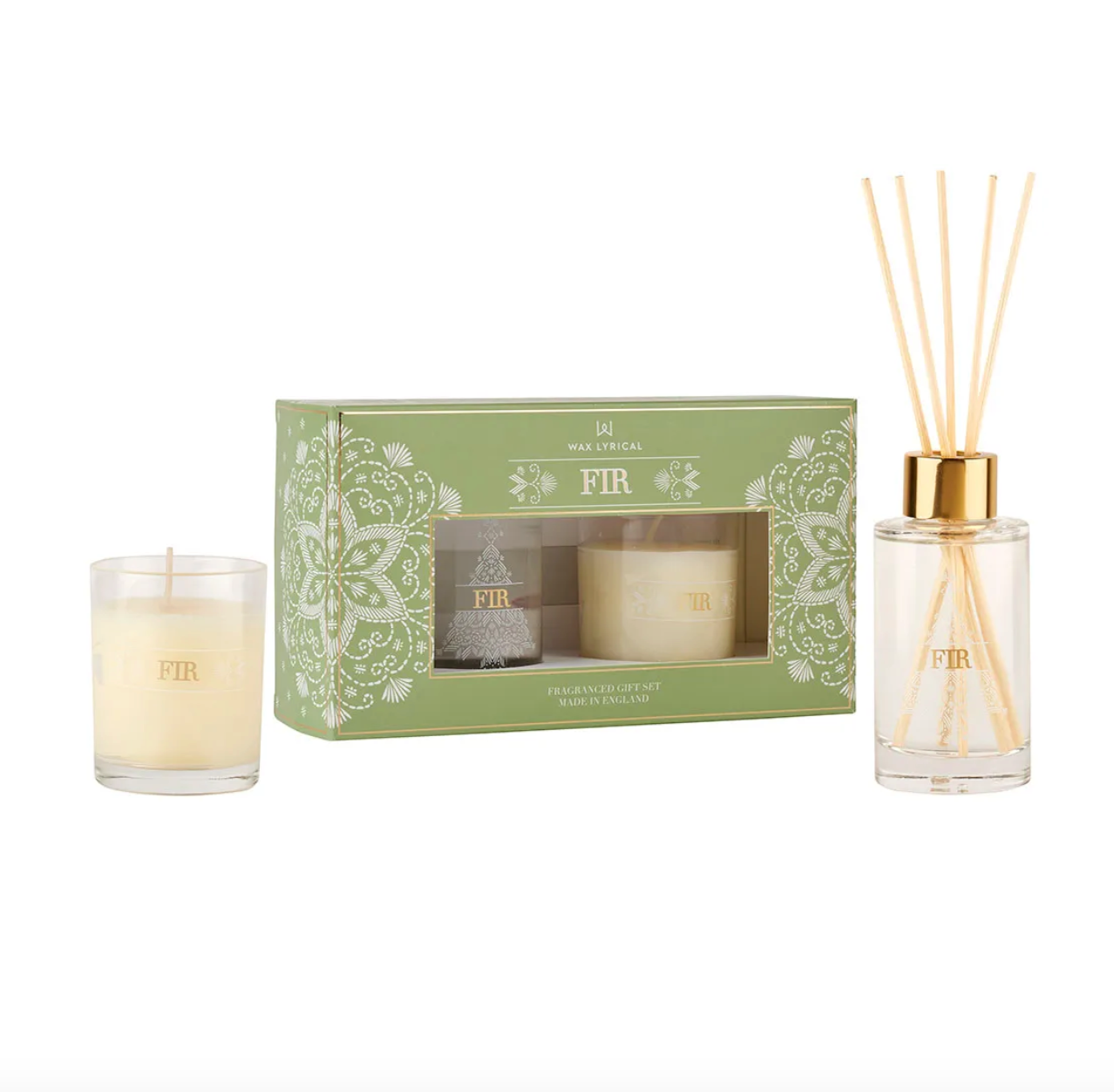 Fir Candle & Diffuser Gift Set