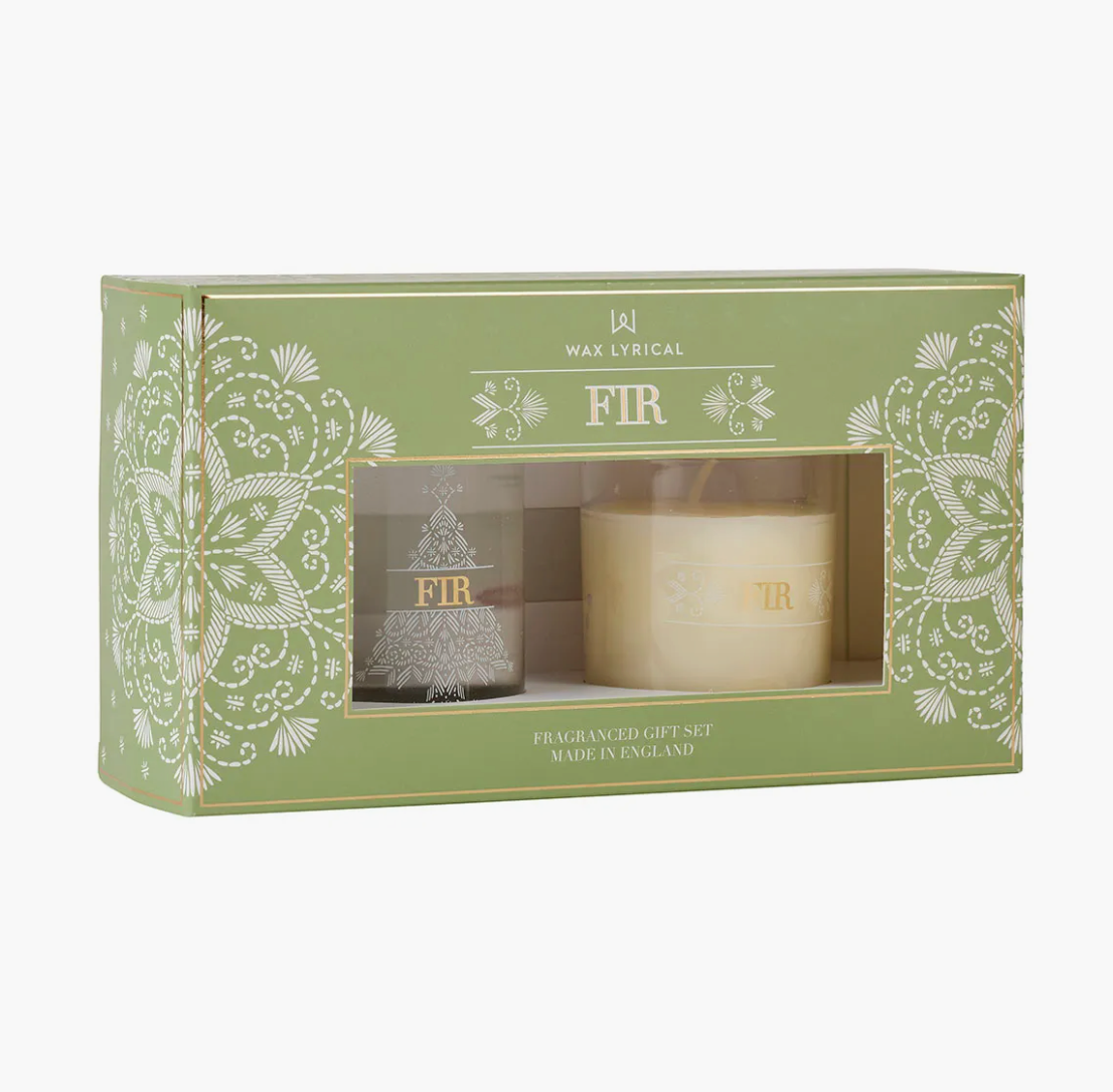 Fir Candle & Diffuser Gift Set