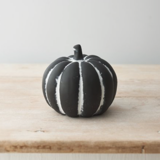 Black Cement Pumpkin Medium