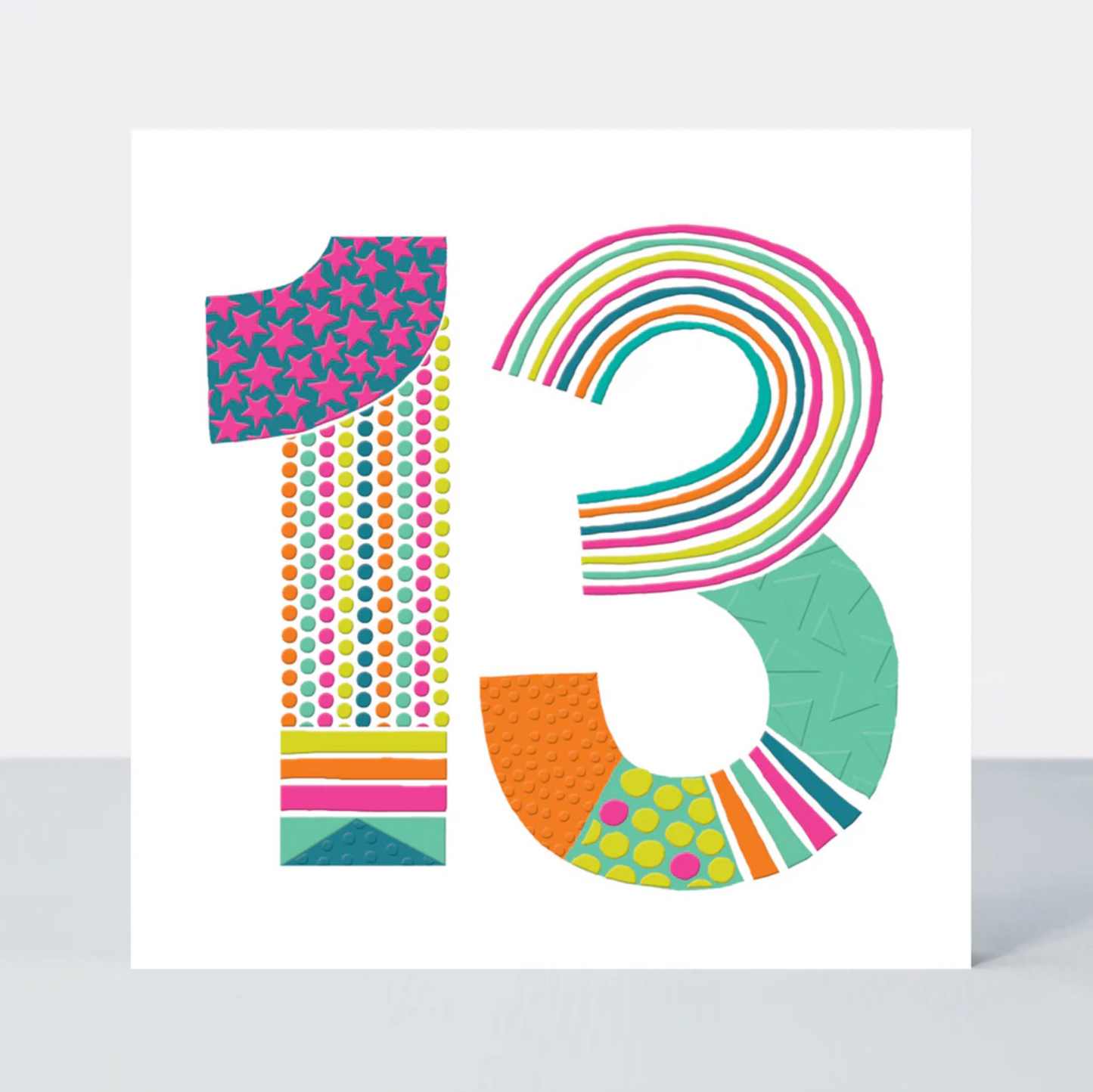 Pop 13 Birthday Card