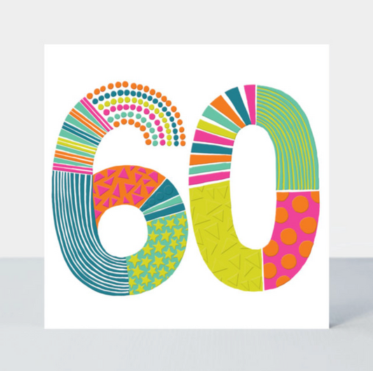 Pop 60 Birthday Card